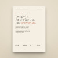 Poster with text on a beige background